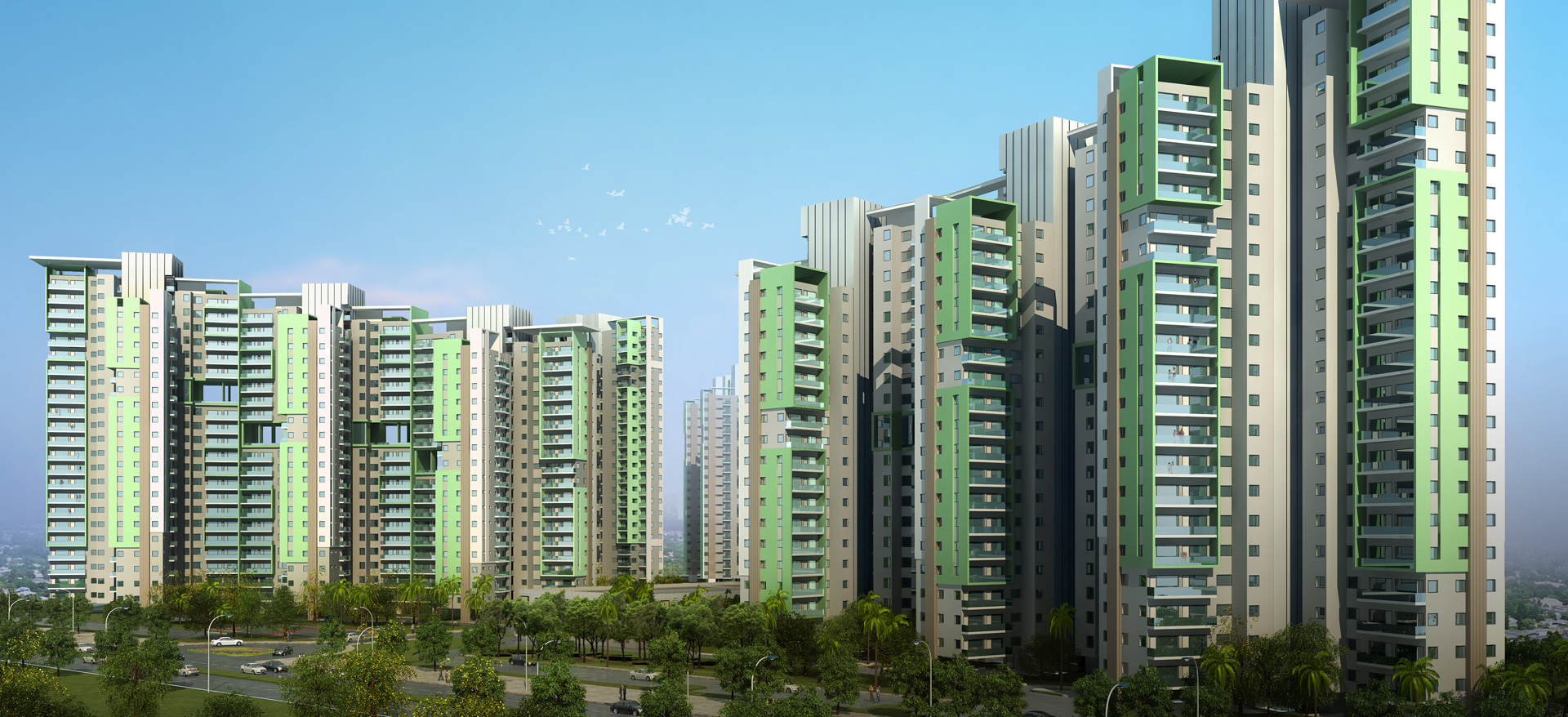 Sector M Group Housing Development, Uttar Pradesh, India